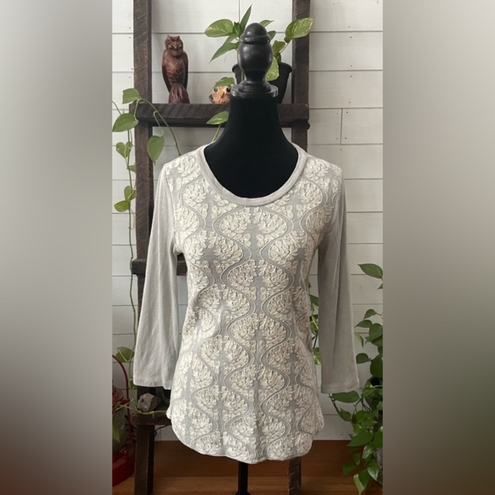 J. Crew: Embroidered Top